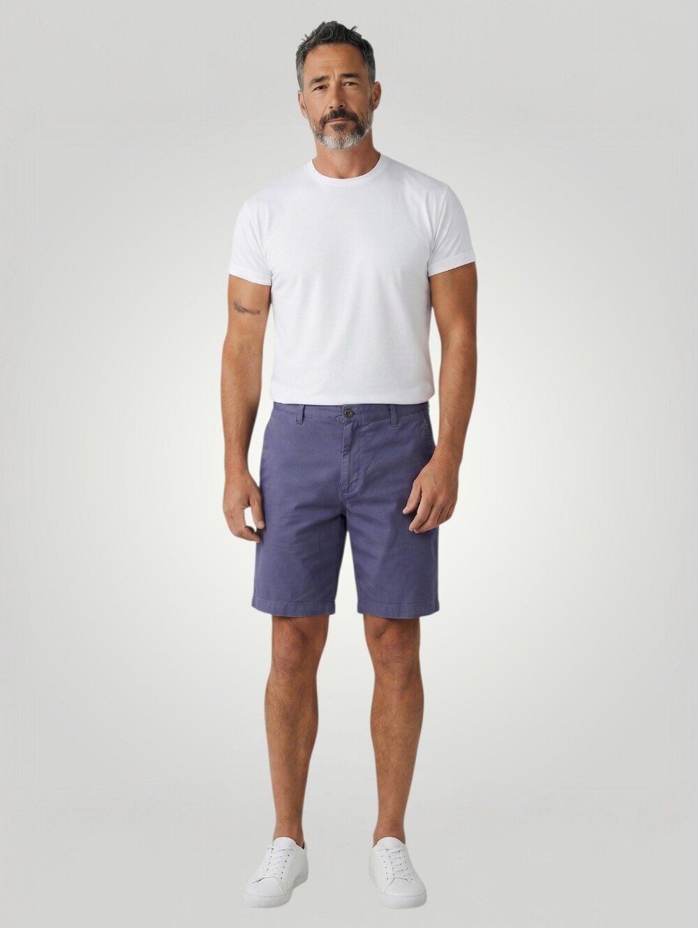 Nautica Deck Shorts Mens 38 Faded Blue Chino Coastal Grandpa‎ Preppy Sailing Old